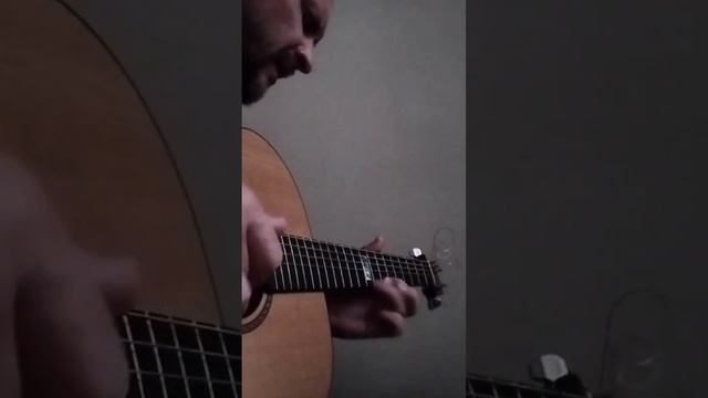 Фрагмент пьесы для гитары - Guitar piece fragment