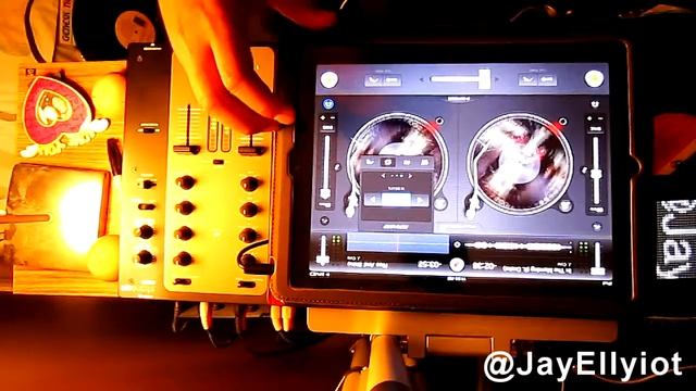 JAY ELLYIOT - Djay ipad 2 App -  One quick mix a week Pt.2 - J.Cole - Cole World Mix (HD)