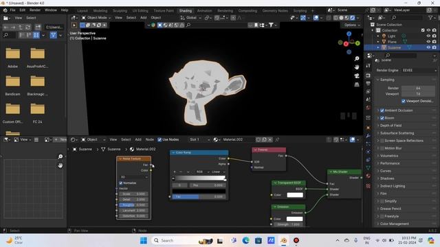 1_Applying Hologram material to object