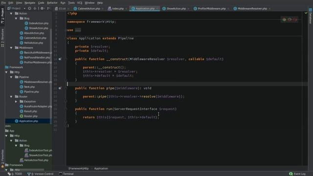 PSR-7 фреймворк 3/7: Middleware и Pipeline