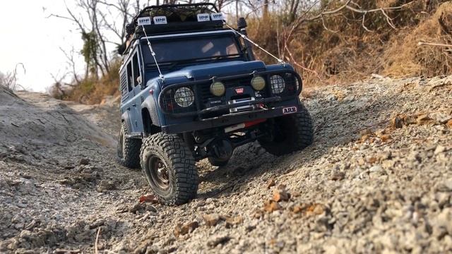 RC Scale Land Rover DEFENDER D110 Kawamoto Rock🇯🇵