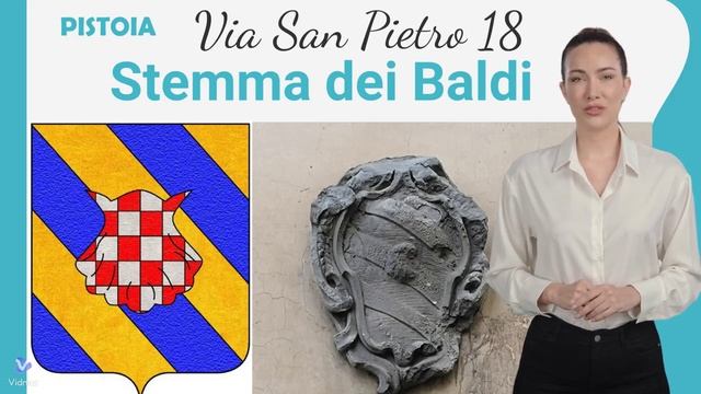 Lo stemma dei Baldi a Pistoia