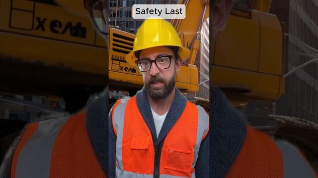 Safety Last #adamrose #construction #workers