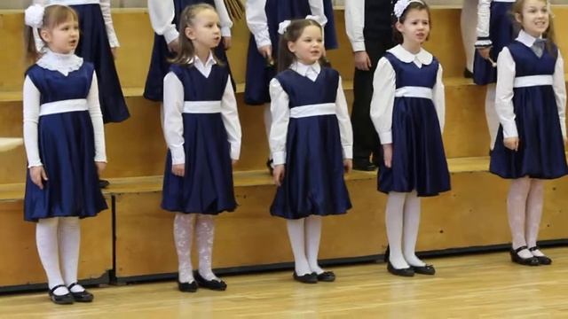 выступление детского хора "Серебристый ручеек"