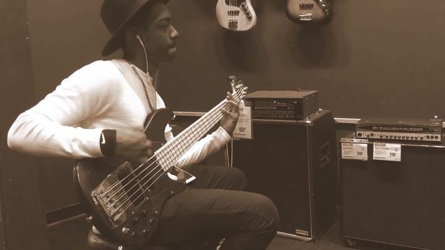 Bass player /Caleb E Sanders