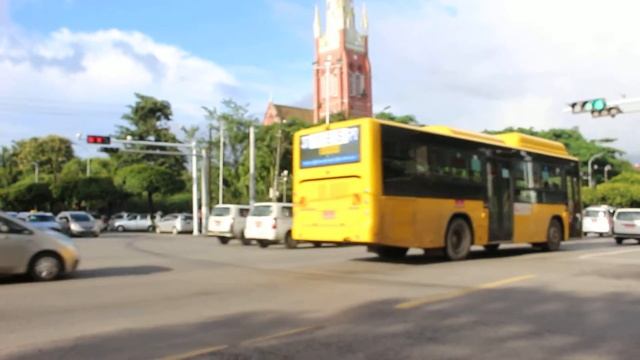 【STREET VIEW】 Yangon City - Myanmar  2017