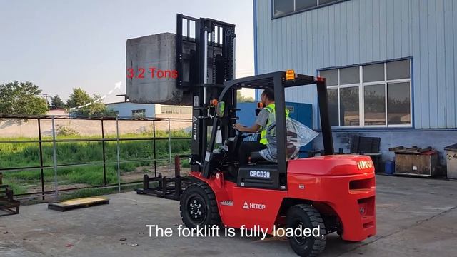 China Forklift Brand: HITOP Diesel Forklift Truck CPCD30