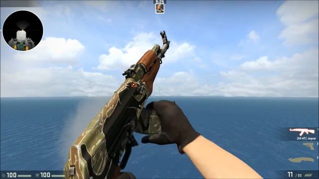 AK 47 |  Jaguar Showcase [Well Worn]