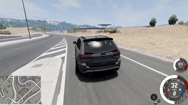 BeamNG| Modded Demon Jeep Trackhawk