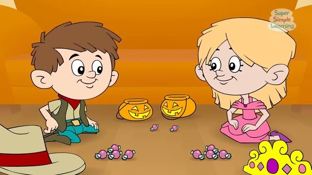 One For You, One For Me | Halloween Sharing Song for Kids | Super Simple Songs