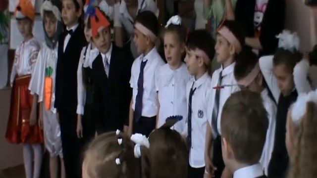 Прощание с букварем   Николаевская СШ№50, 1-Б класс