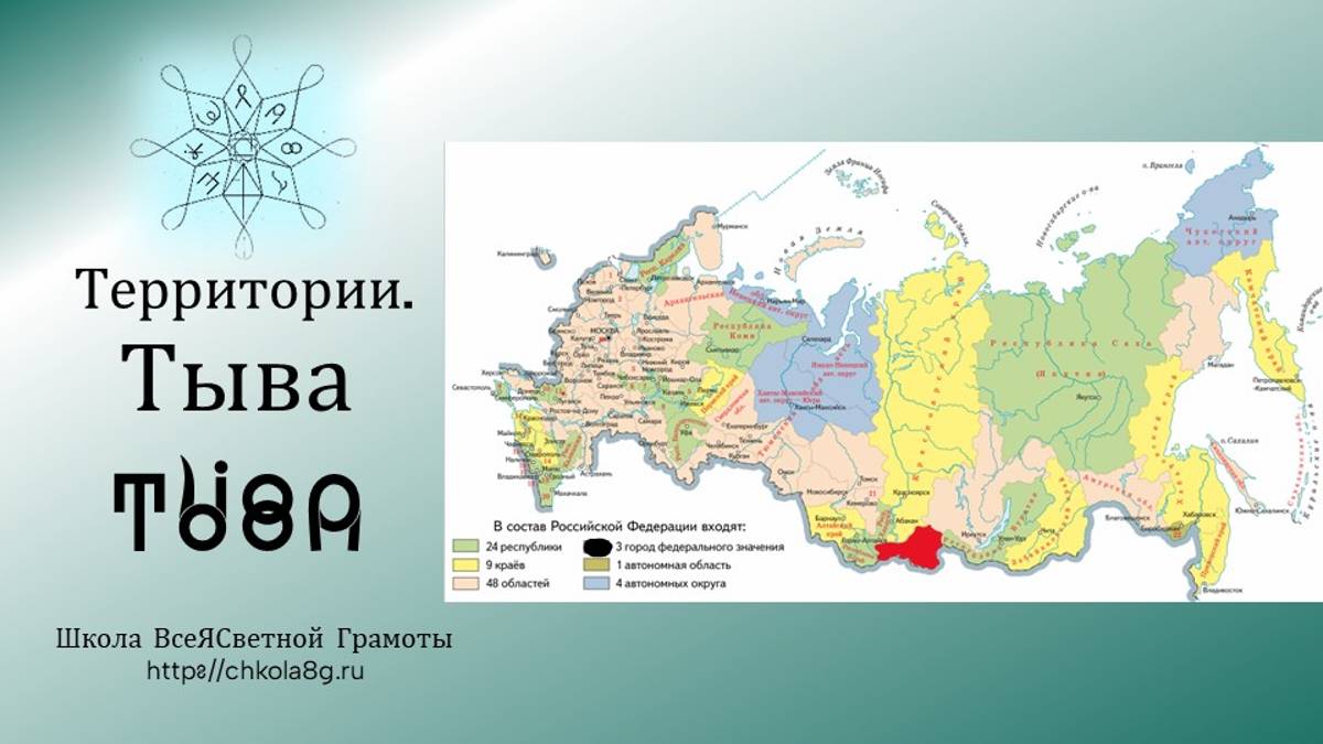 Тыва. Тува. ВсеЯСветная Грамота