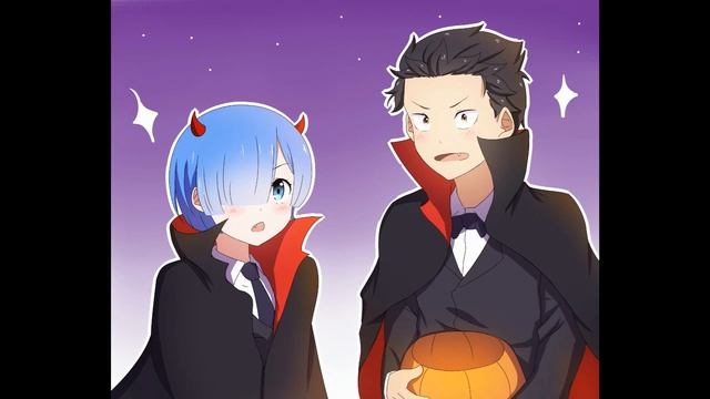 Рэм и Субару из Re:Zero