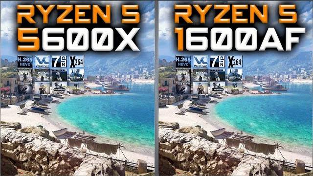 Ryzen 5 5600X vs Ryzen 5 1600 AF Benchmarks – 15 Tests 🔥