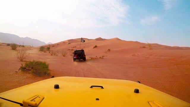 4K Drone -Fossil Rock Jeep Offroad, Dubai | Dji Drone Mavicair | Gopro