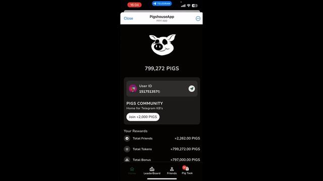 Pigshouse АИРДРОП! Новое партнерство с BITGET (1)