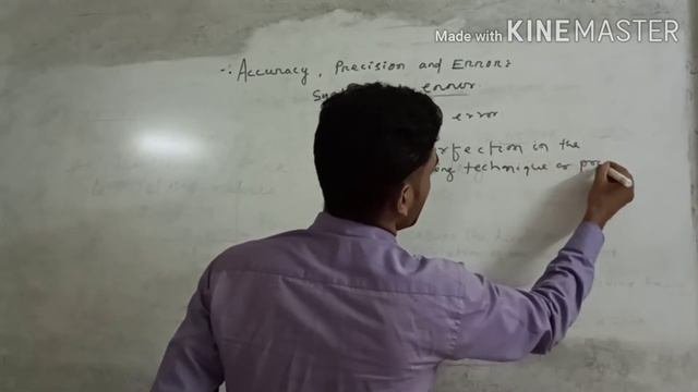 Class 11 Chapter 2 : Accuracy Precision And Error In Measuring Instruments||