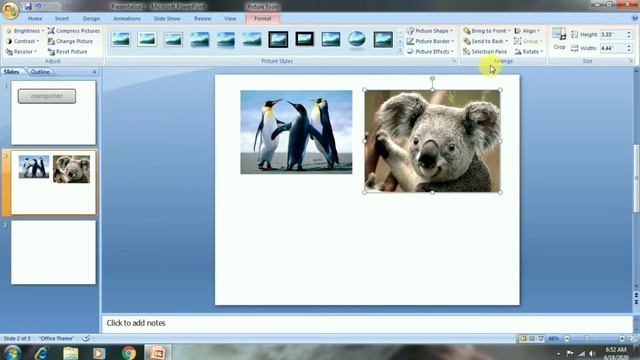 Learn Powerpoint Free (class 3):- home Tab(Smart art tools format)