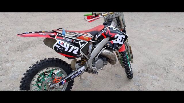 Новый облик)) Графика с Алиэкспресс Honda cr125