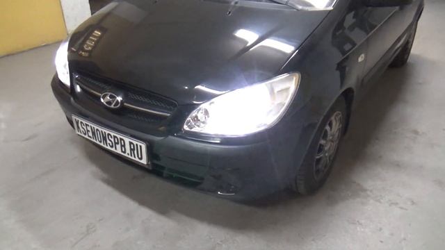 Hyundai Getz + BI LED I.LENS