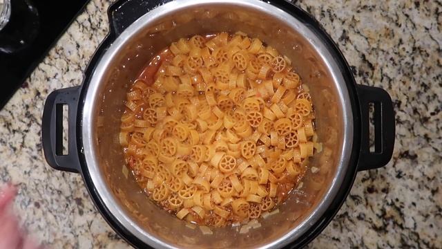 Instant Pot Chuckwagon Pasta