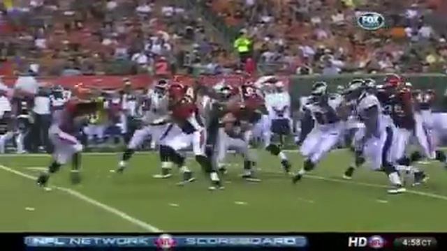 Brandon Graham Eagles Bengals iPod.mp4