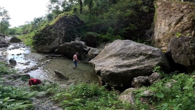 Поездка на горячий источник Майнит (Mainit Hot Spring), бунгало в Bamboo Beachhouse, Себу, Филиппины