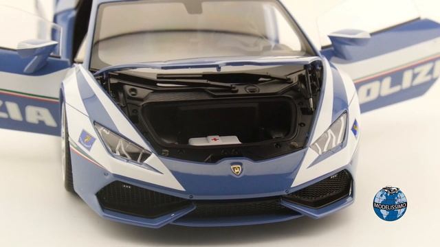 Modelissimo: AUTOart Lamborghini LP610-4 Huracan Polizia 2014 1/18