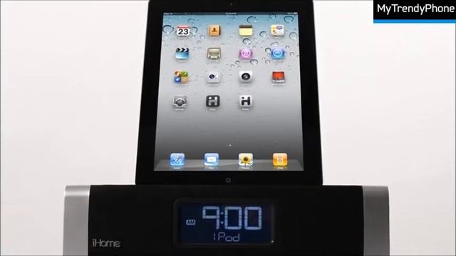 SDI iHome iA100 App-Enabled Clock Radio til iPhone, iPod, iPad