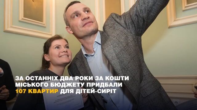 Кличко вручив 24 квартири дітям-сиротам