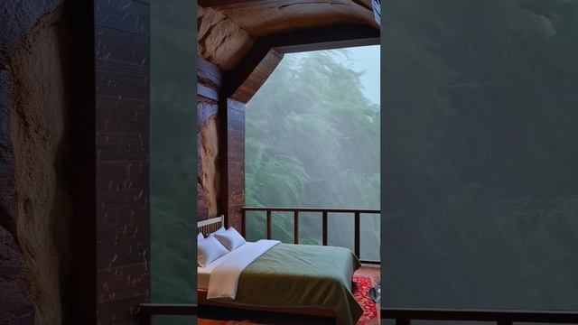 Relaxing rain sounds #rain #viral #fyp #nature #weather #rainyday #foryou #home #shorts