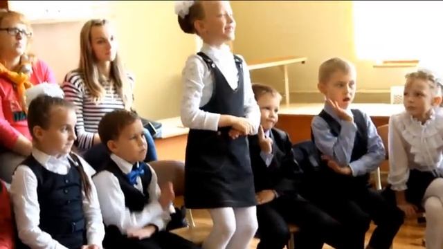 Слоним  СШ№9  Посвящение в первоклассники