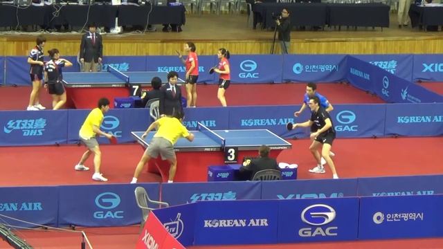 Xu Xin & Adrien Mattenet, 2013 Korea Open