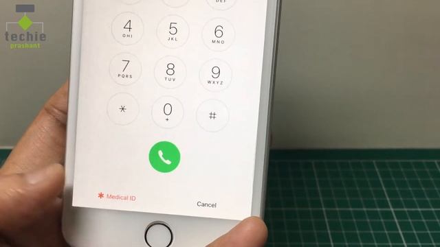 How To Make Emergency Call From Locked iPhone. iOS10  HINDI