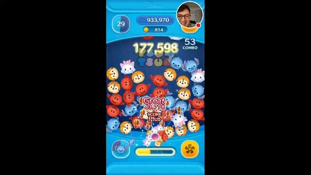 Line Disney Tsum Tsum - Stitch Gameplay Skill 6