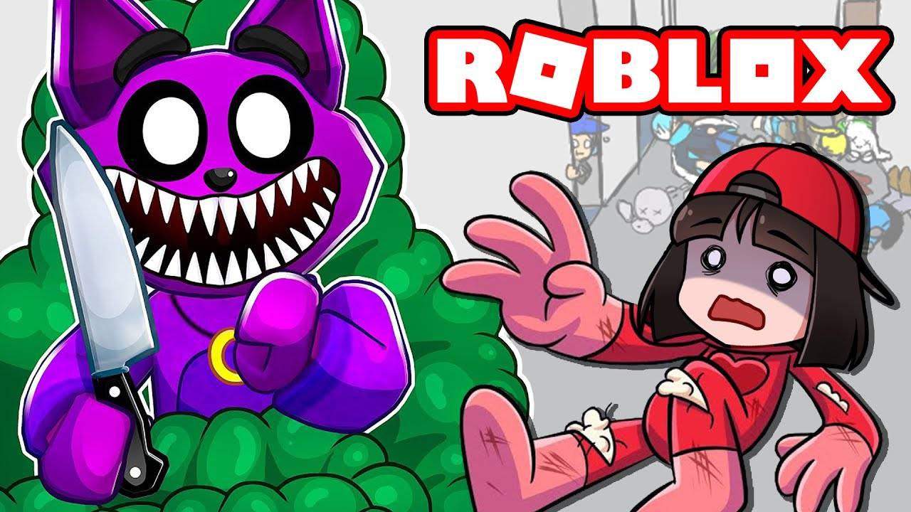 В игре "Murder Mystery 2" в Roblox я встретила КЕТНАПА! 😨