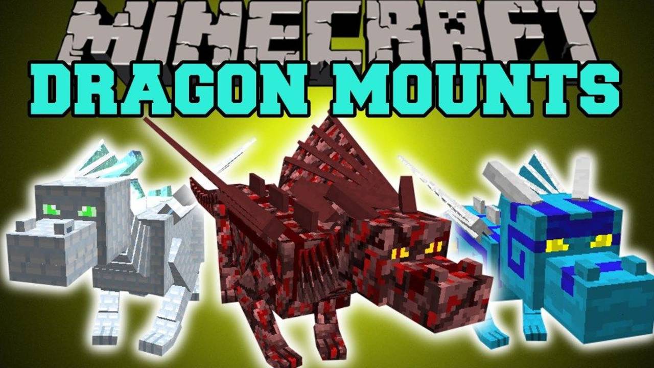 Обзор Мода "Dragon Mounts More Dragons" 1.21.1