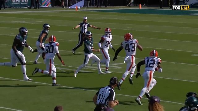 50-yard TD! Browns' blocked FG in Philly generates scoop-and-score