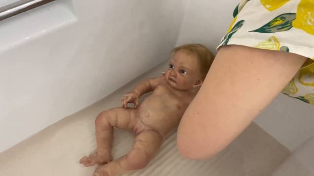 КУПАНИЕ СИЛИКОНОВОГО РЕБОРНА/ВЕЧЕРНЯЯ РУТИНА С РЕБОРНОМ/СИЛИКОНОВЫЙ РЕБОРН/РЕБОРН