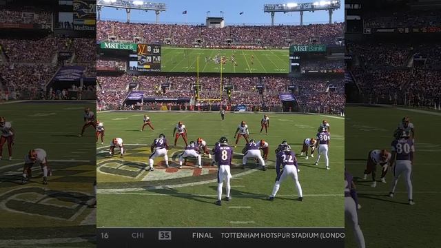 Mark Andrews catches for a 38-yard Gain vs. Washington Commanders