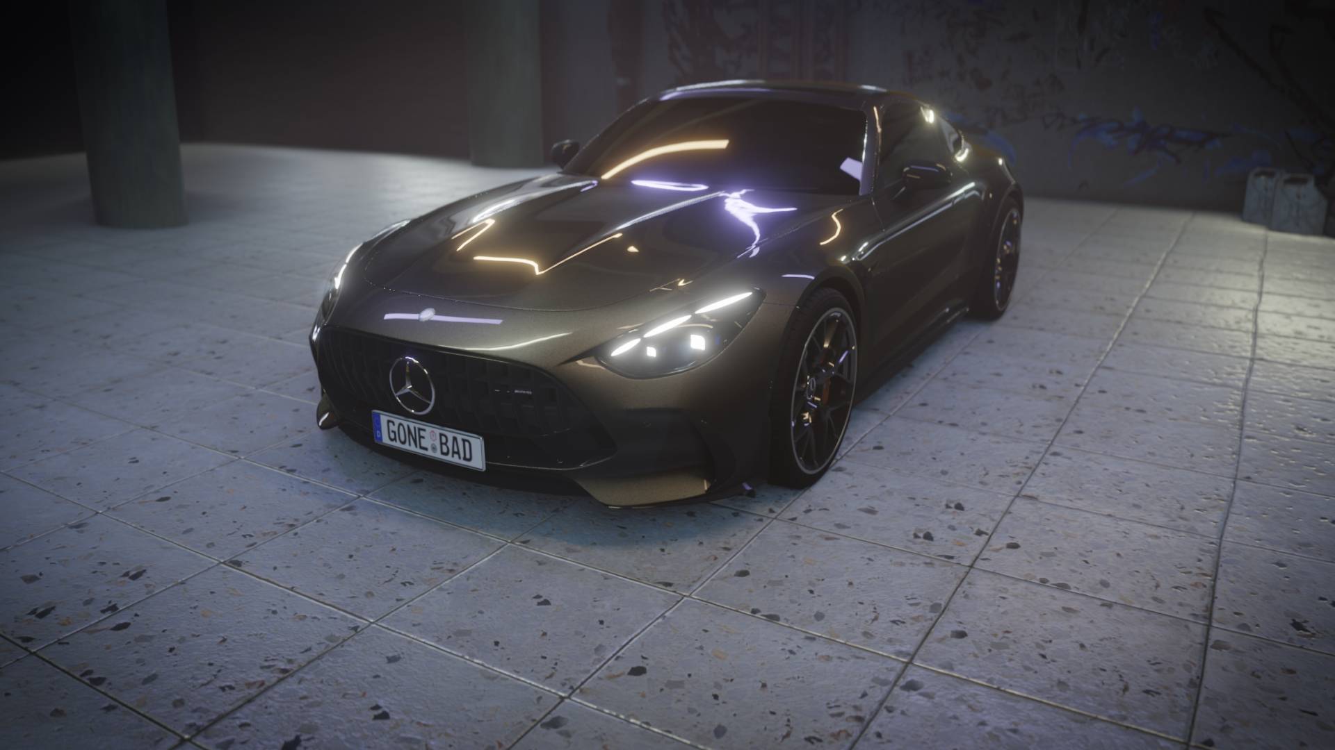 AMG GT как в NFS