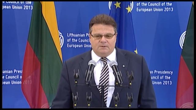 2013.08.30 L.Linkevicius speech. Informal meeting (GAC)