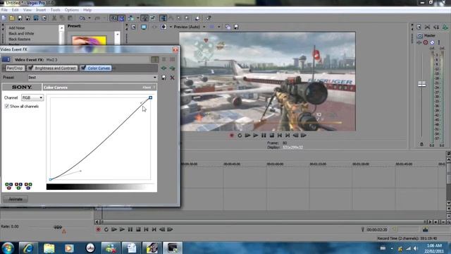 Sony Vegas Pro 10 | Colour Correction Tutorial | PorTRaiTz HD