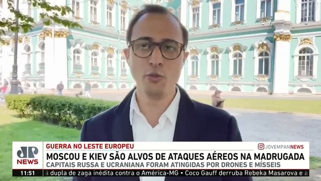 Ataques aéreos atingem Moscou e Kiev na madrugada desta terça (30)