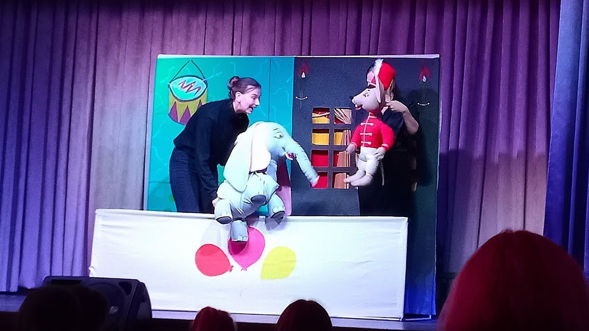 "Летающий слонёнок". 🎭 Театр кукол "Галка". Реж. Галина Меир