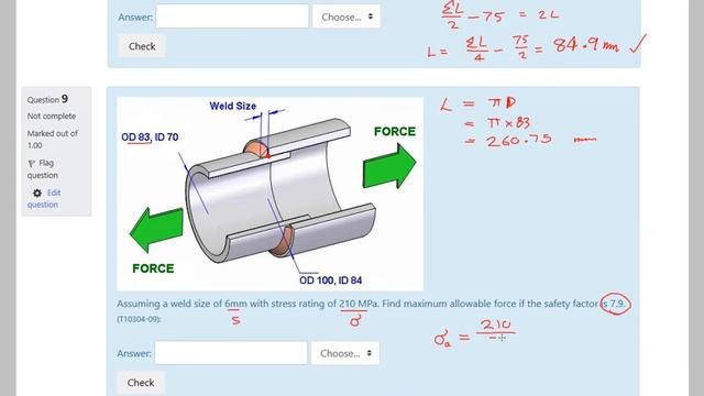 Welds and Pressure Vessels