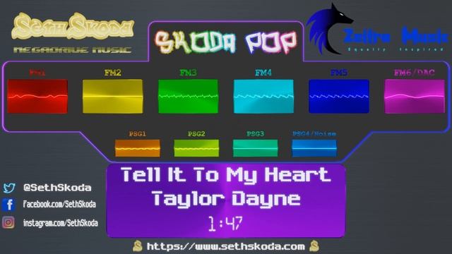 Skoda Pop - 04 - Taylor Dayne - Tell It To My Heart (SEGA Genesis/YM2612)