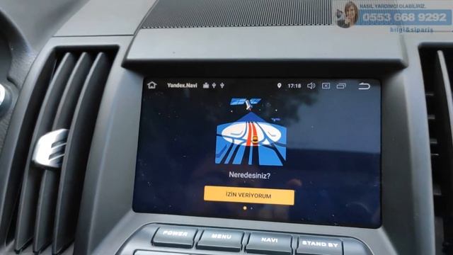 Land Rover Freelander 2 android Myway multimedya ekran inceleme - Emr garage Ankara