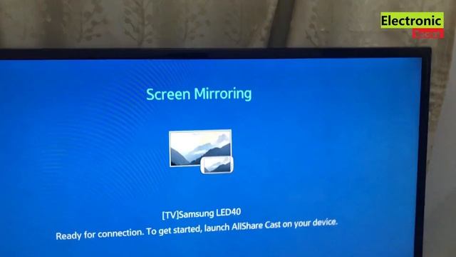 How to Connect Samsung Tv to Phone || Samsung Tv Mobile connect || Screen Mirroring