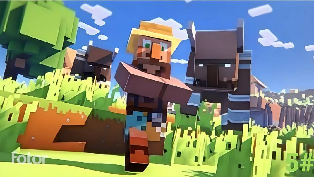 #minecraft восстановление деревни 5 часть